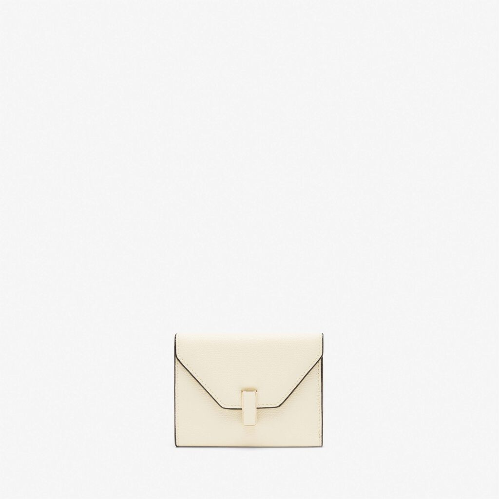 Millepunte Calfskin Twist Lock Bifold Fold Wallet