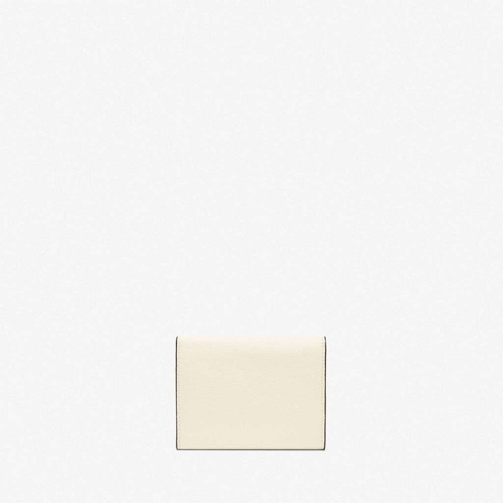 Millepunte Calfskin Twist Lock Bifold Fold Wallet