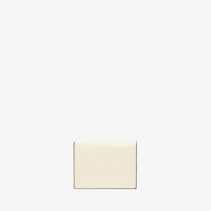 Millepunte Calfskin Twist Lock Bifold Fold Wallet